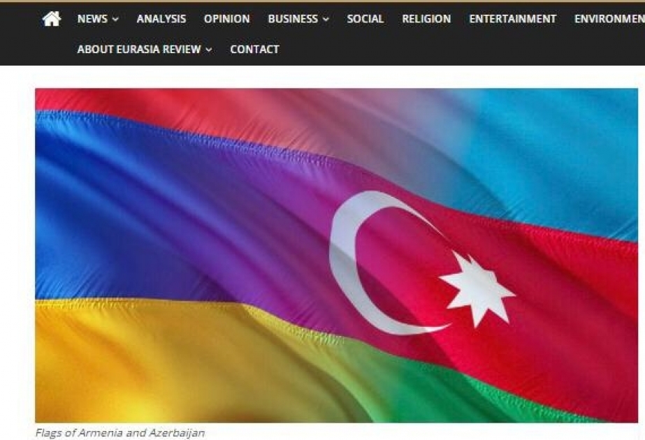 Azərbaycanlı ekspertin məqaləsi “Eurasia Review” nəşrində