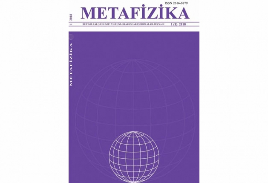 “Metafizika” jurnalının yeni nömrəsi çapdan çıxıb