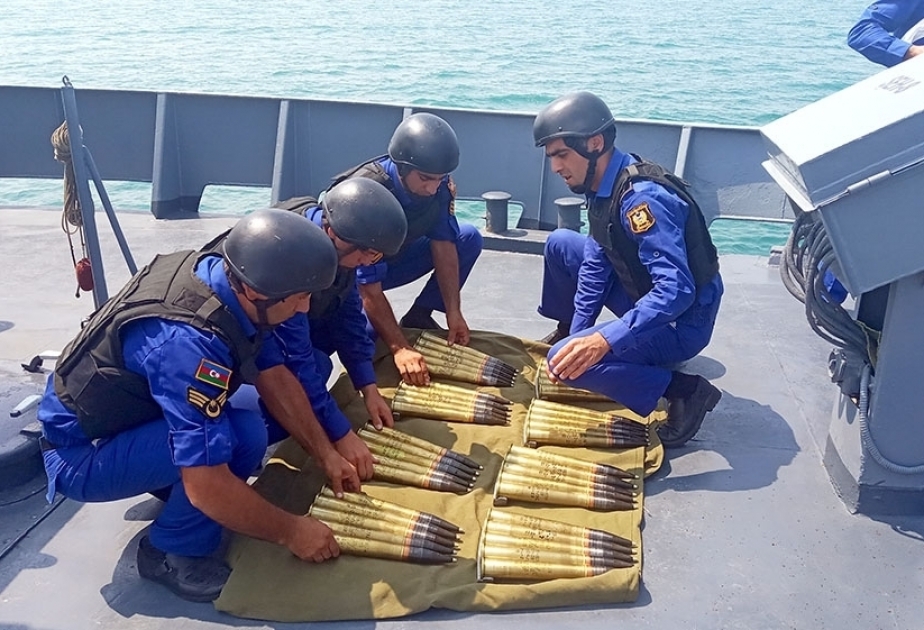 Los marineros militares de Azerbaiyán ganaron el siguiente episodio del concurso "Copa del Mar"