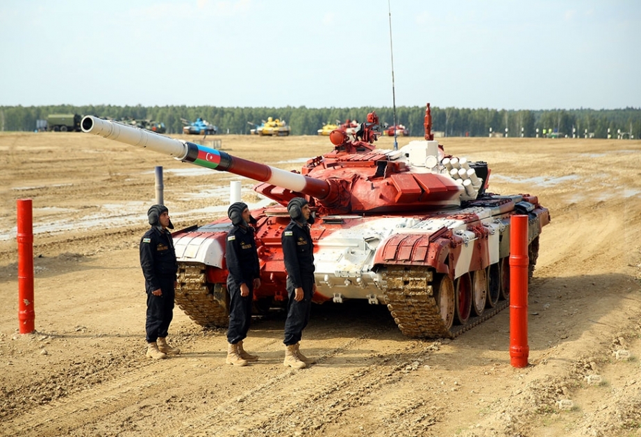 Azərbaycan tankçıları “Tank biatlonu” müsabiqəsində finala yüksəlib