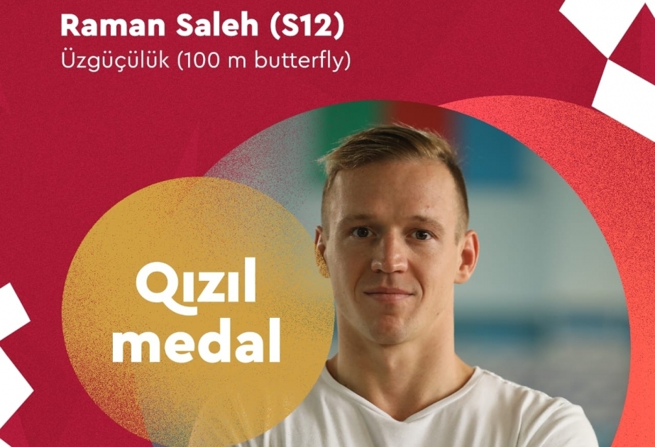Raman Saleh, triple champion des Paralympiques 2021, apporte la 12e médaille d’or à l’Azerbaïdjan