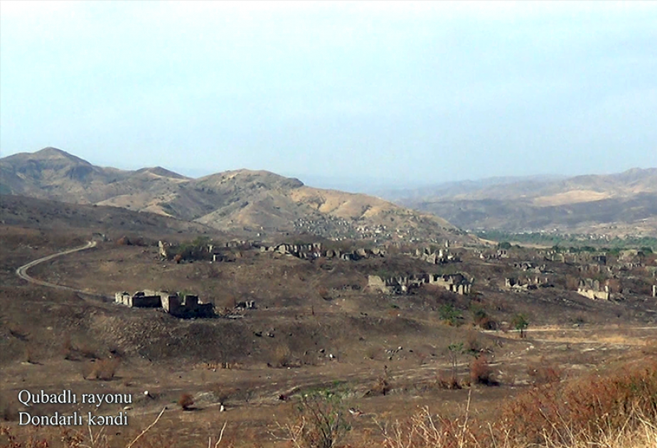 Imágenes de la aldea de Dondarli del distrito de Gubadli