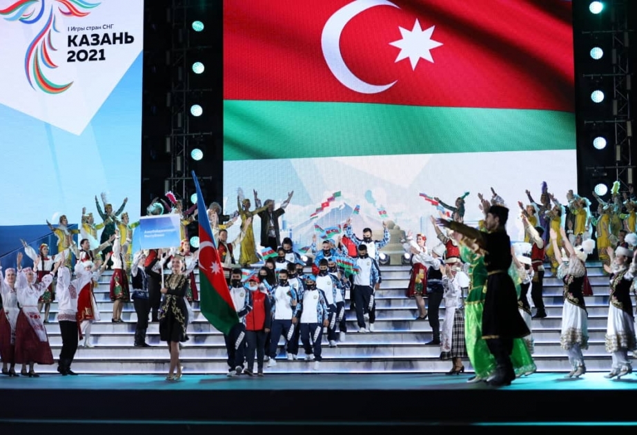 Rusiyanın Kazan şəhərində birinci MDB Oyunlarının açılış mərasimi keçirilib