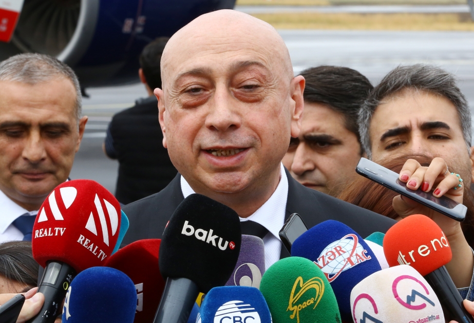 Eldar Hacıyev: Bu gün Füzuli Beynəlxalq Hava Limanına dünyanın iki nəhəng hava gəmisi uğurlu eniş etdi