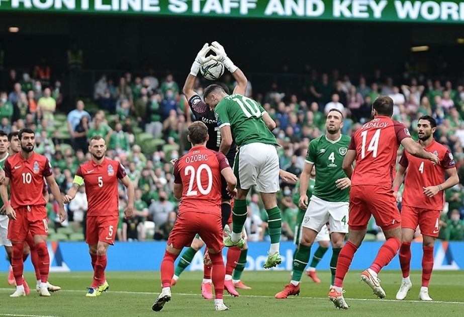 El partido entre Azerbaiyán e Irlanda acaba en empate