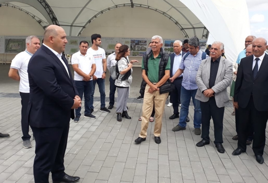 Los residentes de Aghdam han visitado su ciudad natal