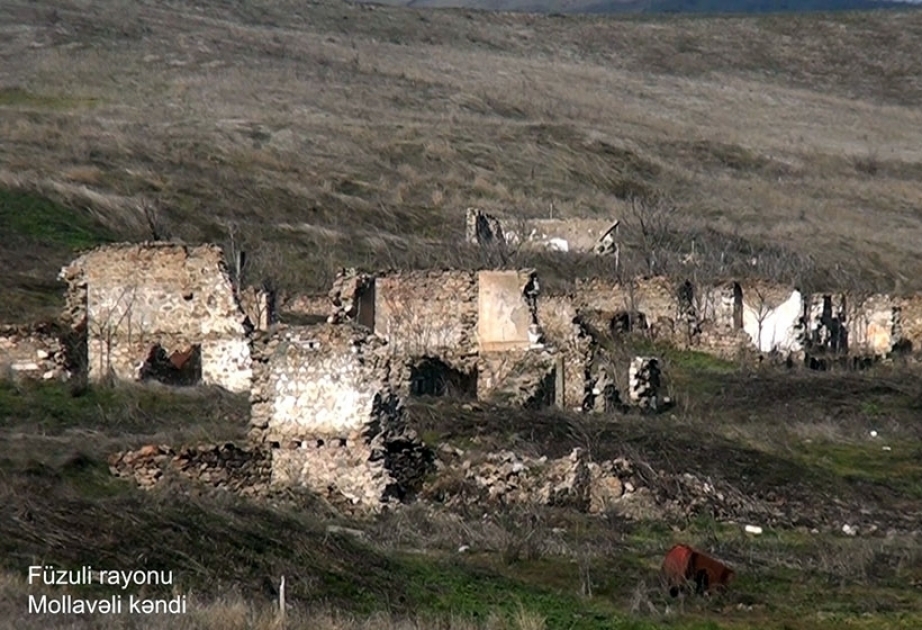 Imágenes de la aldea de Mollavali del distrito de Fuzuli