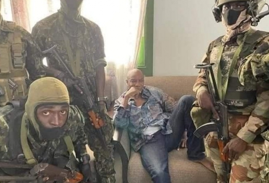 Guinean forces announce detention of president, dissolution of gov't