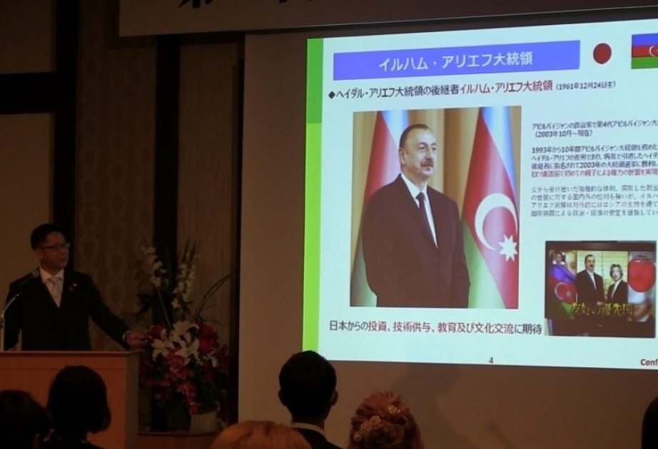 Präsentation über Aserbaidschan bei japanischen Geschäftsleuten auf enormes Interesse gestoßen