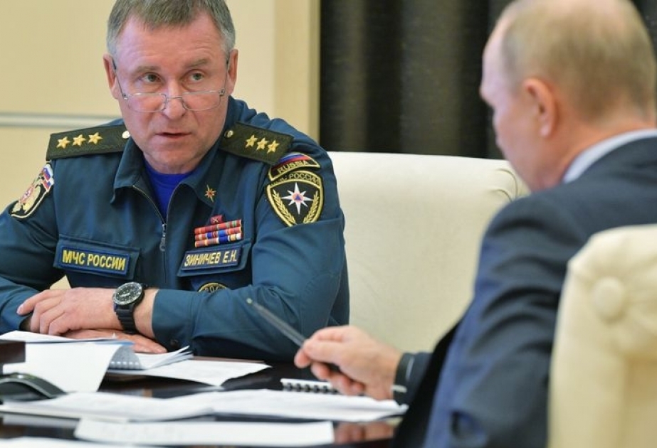Muere el ministro de Emergencias ruso al salvar a una persona durante unos ejercicios