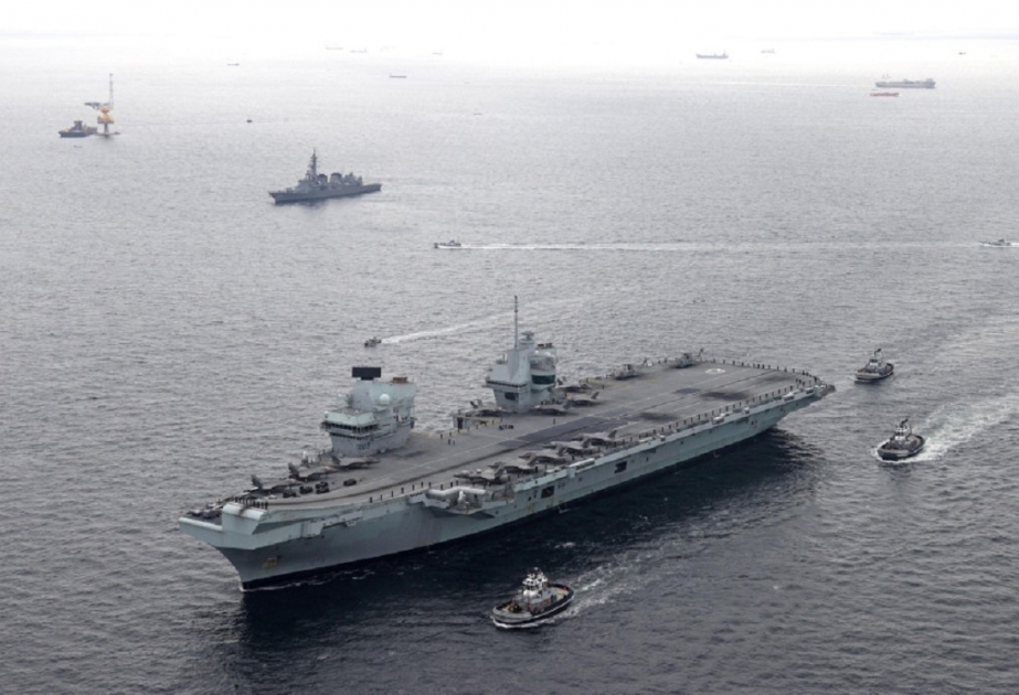 Böyük Britaniyanın “Queen Elizabeth” aviadaşıyıcı gəmisi Yaponiya limanını tərk edib