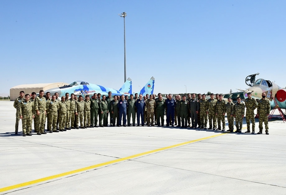 Военный атташе Азербайджана встретился с личным составом, участвующим в учениях «Сокол ТурАз - 2021»