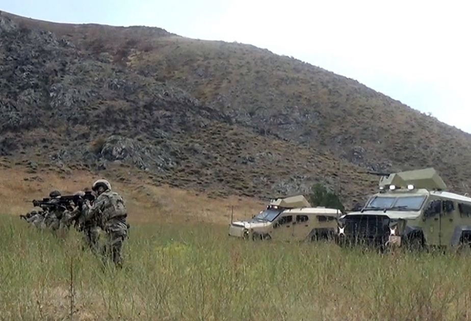 Joint Azerbaijani-Turkish exercises continue in Lachin district VIDEO