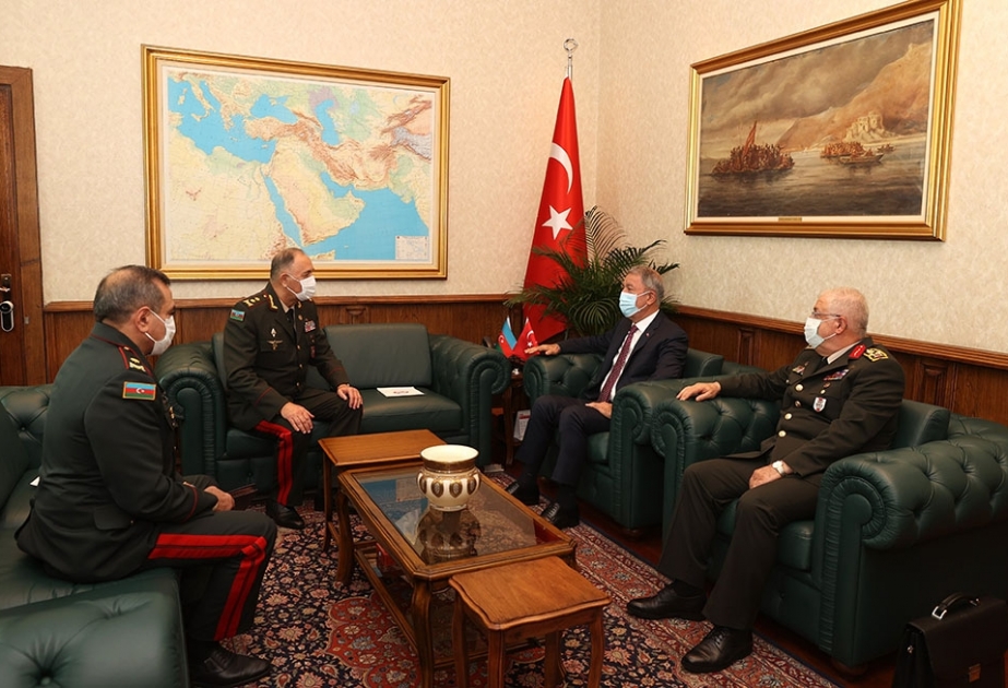 Chief of General Staff of Azerbaijani Army meets with military leadership of Turkey VIDEO