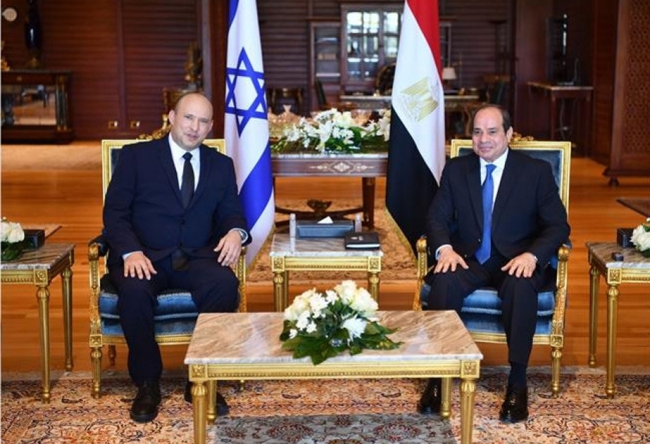 Le président égyptien rencontre le Premier ministre israélien