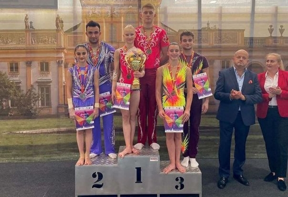 Akrobatika gimnastlarımız “Wars and Sawa Cup” beynəlxalq turnirində uğurla çıxış ediblər