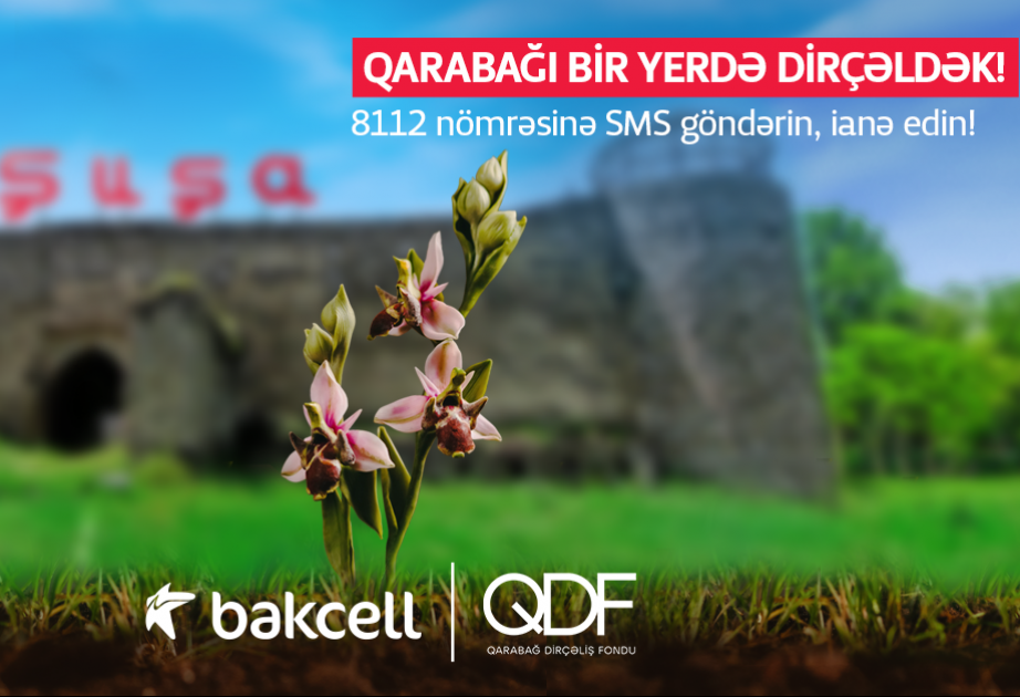 ® Абоненты Bakcell могут перечислить средства в Фонд возрождения Карабаха посредством SMS