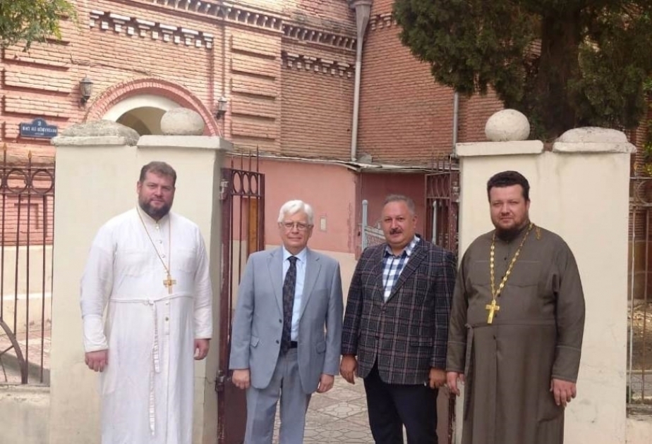 Gandja : le 134e anniversaire de l'Église orthodoxe russe Alexandre Nevski a été célébré