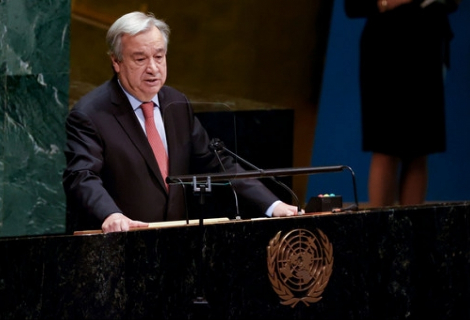 Jefe de ONU pide combatir COVID-19 y cambio climático y corregir divisiones