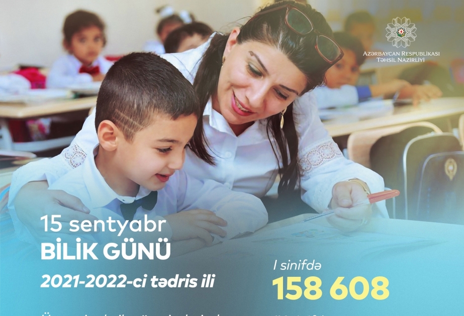 المدارس الأذربيجانية تستقبل 158 ألف و608 طفل للصف الأول الابتدائي في هذه السنة الدراسية