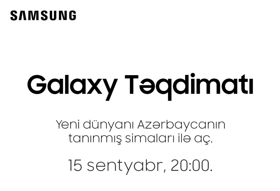 ® “Galaxy” təqdimatı