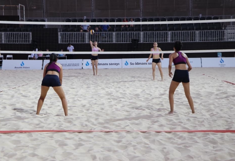 Çimərlik voleybolu üzrə açıq Azərbaycan çempionatının qalibləri müəyyənləşib
