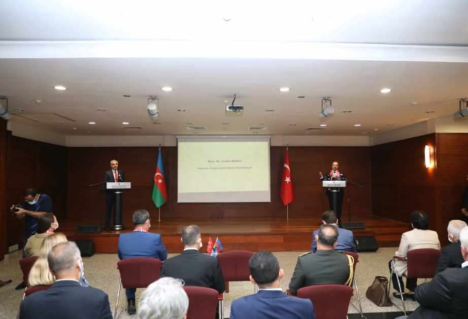 Türkiyənin ölkəmizdəki səfirliyində Bakının azad edilməsinin 103-cü ildönümü münasibətilə tədbir keçirilib