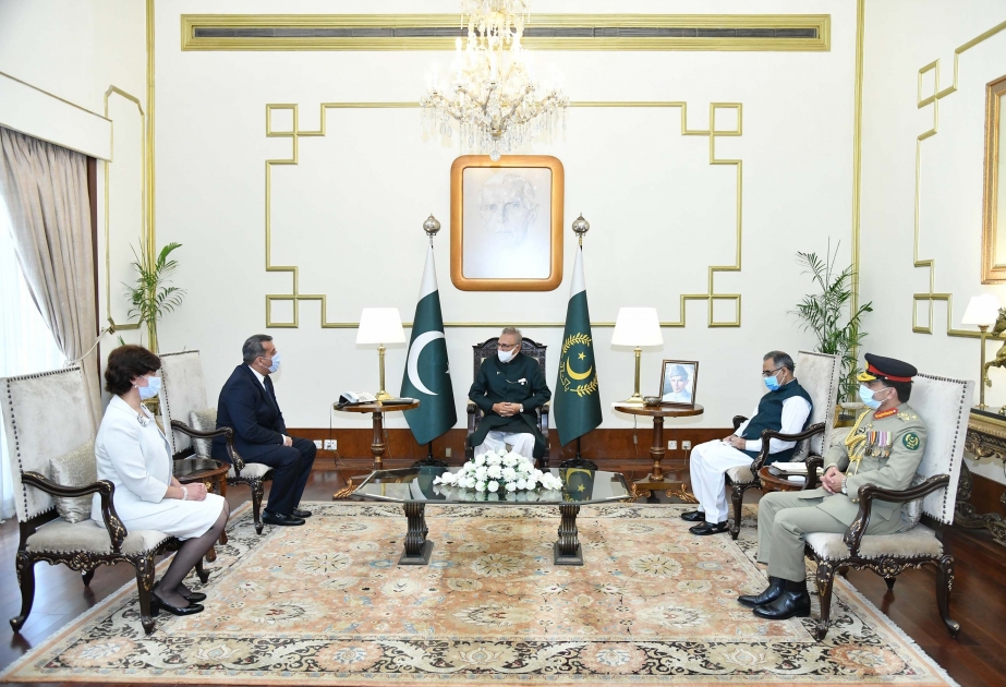 Presidente de Pakistán: "Las relaciones con Azerbaiyán deben reforzarse y profundizarse"