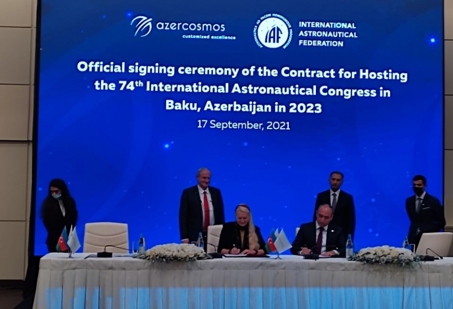 Bakou accueillera le Congrès international d’astronautique en 2023