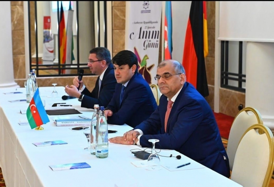 Berlində Almaniya azərbaycanlıları ilə görüş keçirilib