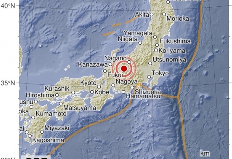 日本发生5级地震