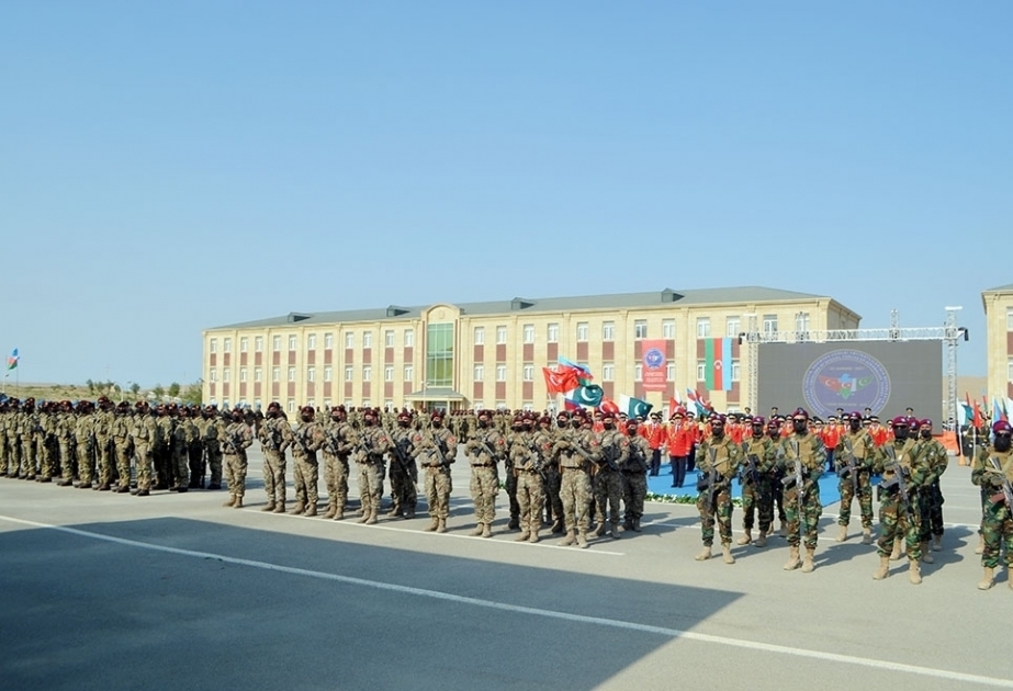 Abschlussfeier der internationalen Übung “Drei Brüder- 2021“ in Baku VIDEO