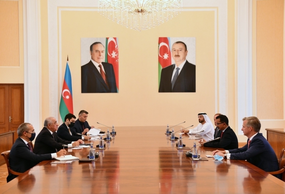 Azerbaijani PM meets with Group Chairman and CEO of DP World