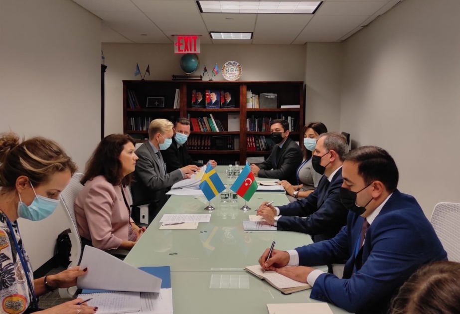 Состоялись обсуждения вопросов расширения сотрудничества между Азербайджаном и Швецией