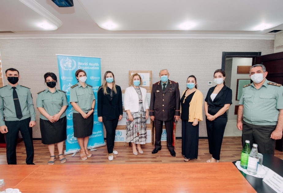 La OMS dona 300 mil mascarillas médicas al Ministerio de Justicia de Azerbaiyán