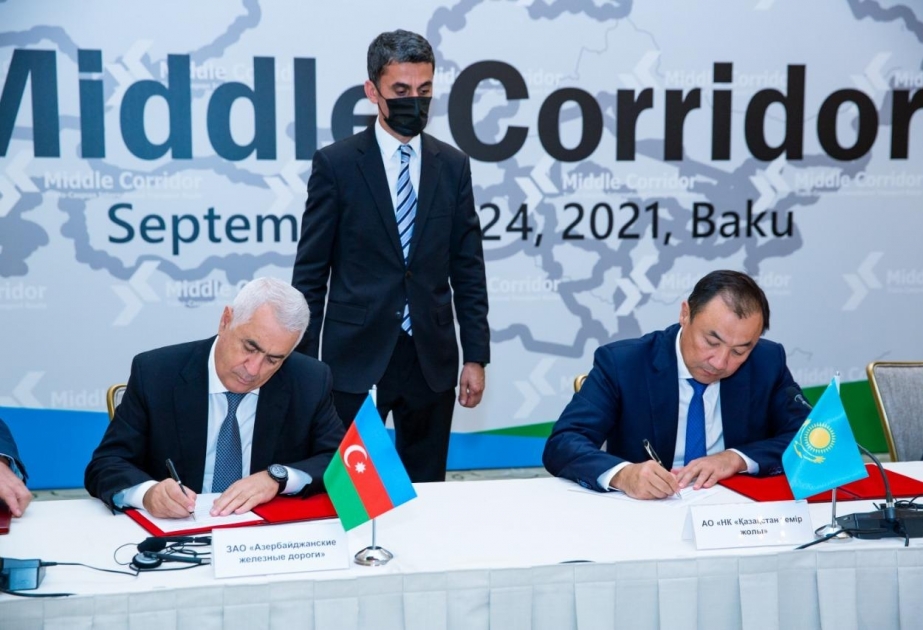Beynəlxalq Transxəzər Nəqliyyat Marşrutuna dair müzakirələr aparılıb