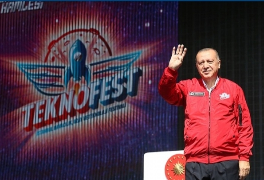 Rəcəb Tayyib Ərdoğan: Azərbaycandan başlayaraq “Texnofest” Festivalını dost və müttəfiq ölkələrdə də keçirəcəyik