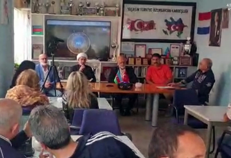 Niderlandda Vətən müharibəsi şəhidlərinin xatirəsi ehtiramla anılıb