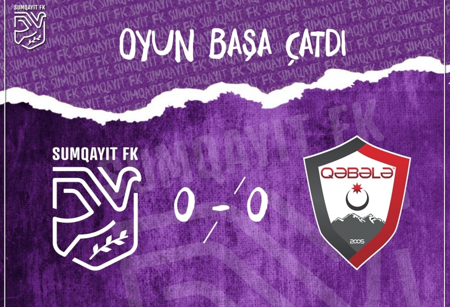“Sumqayıt” - “Qəbələ” oyununda qalib müəyyənləşməyib