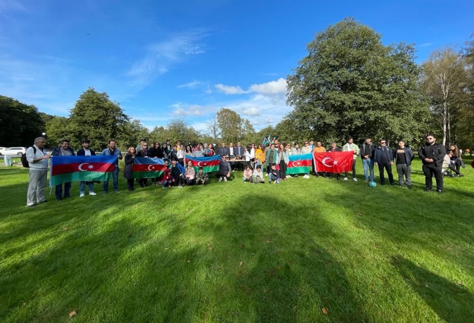 Yöteborq şəhərində Anım Günü ilə əlaqədar aksiya təşkil olunub