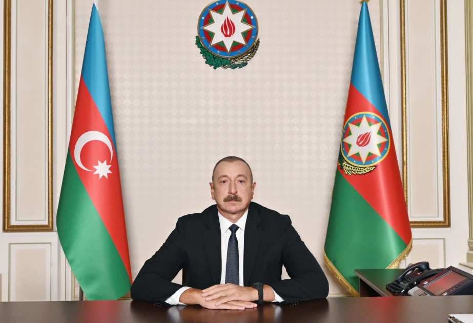Comandante en jefe,presidente de Azerbaiyán,Ilham Aliyev se dirigió a nación con motivo del Día de Recuerdo