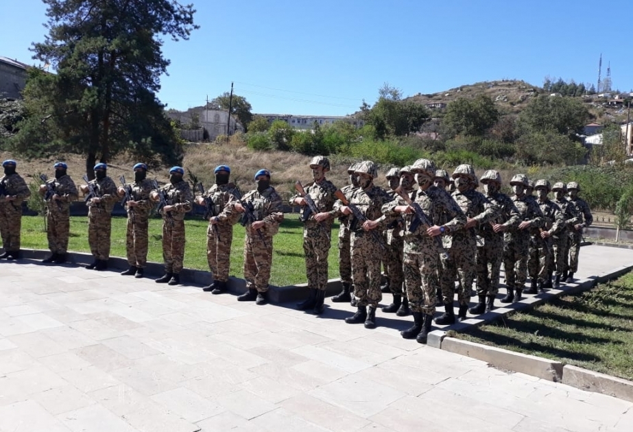 Se guarda un minuto de silencio en Shusha para conmemorar a los mártires
