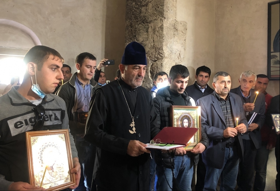 В монастыре Худавенг в Кяльбаджаре почтена светлая память наших шехидов