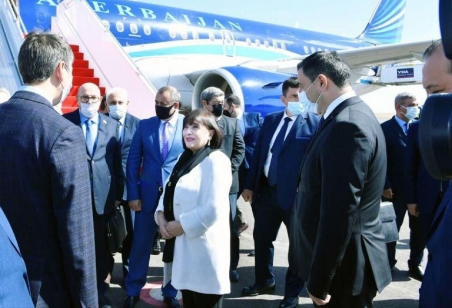 Milli Məclis sədrinin başçılığı ilə parlament nümayəndə heyəti Qazaxıstanda işgüzar səfərdədir