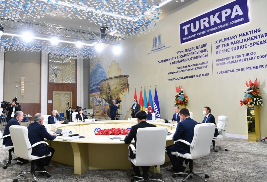 Milli Məclisin sədri TÜRKPA-nın Şura iclasında çıxış edib VİDEO