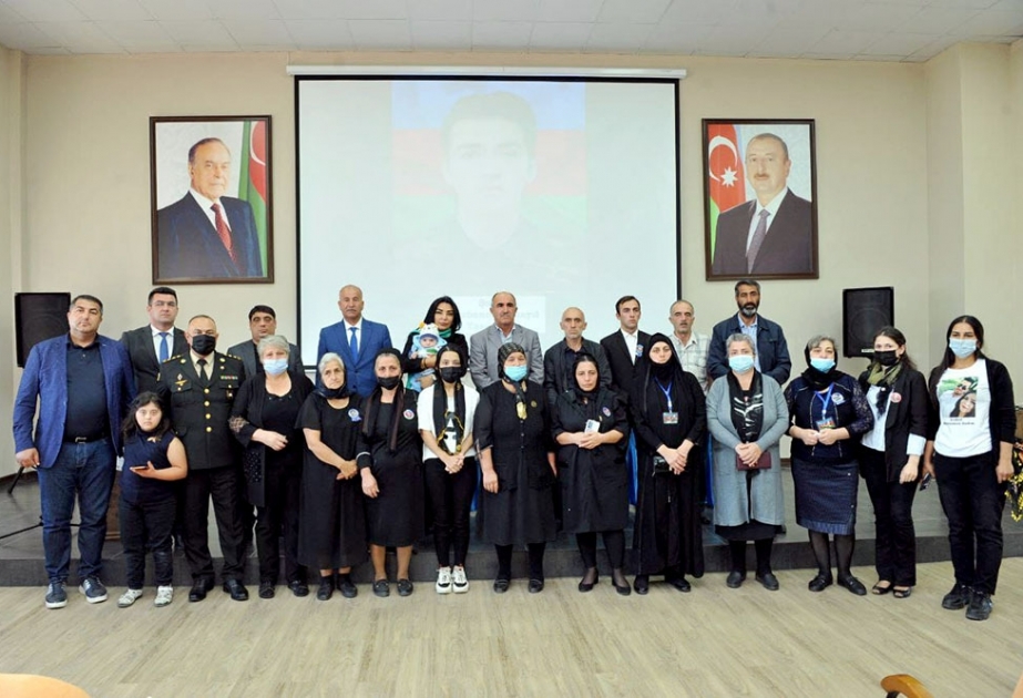 Müdafiə Nazirliyinin dəstəyi ilə Qəbələ şəhərində anım tədbiri keçirilib
