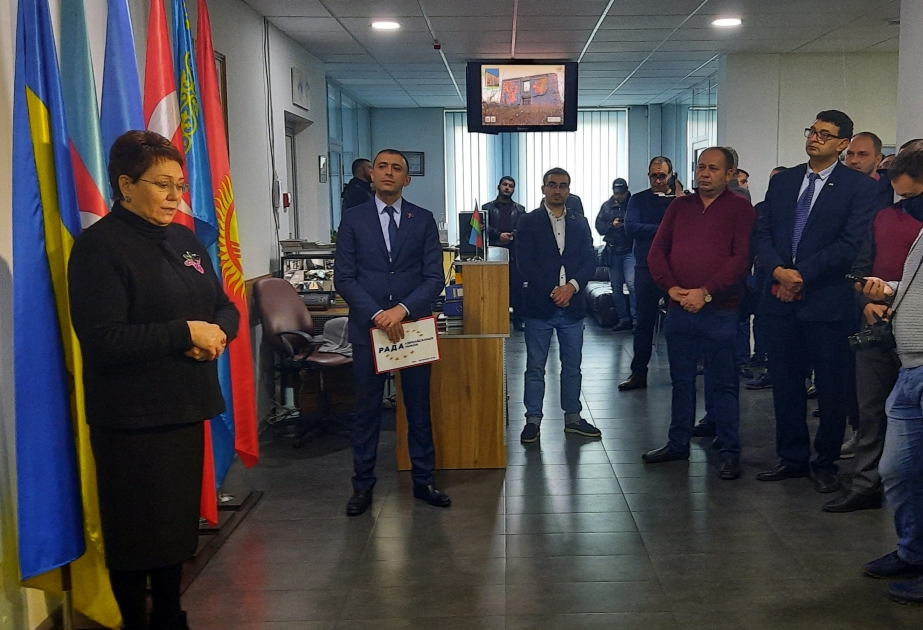Ukraynada Azərbaycanın 44 günlük Vətən müharibəsinə həsr olunmuş fotosərgi açılıb