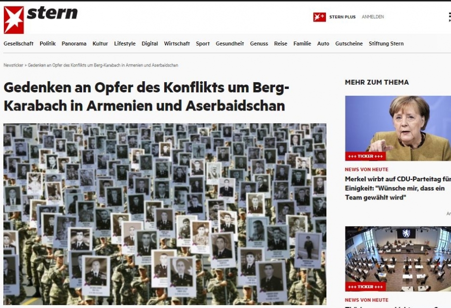 Немецкое издание «Штерн»: Для армян трехстороннее соглашение стало национальным унижением
