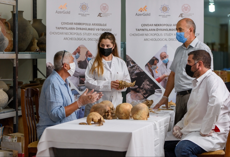 “Çovdar” nekropolunda aşkarlanmış tapıntılar nüfuzlu xarici laboratoriyalarda analiz olunur