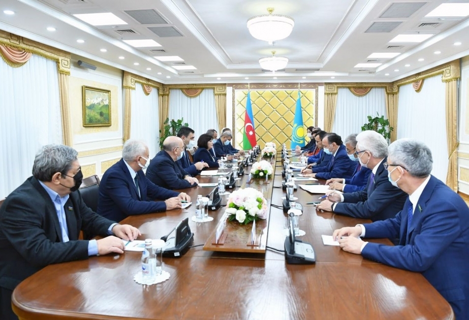 Qazaxıstan Senatının sədri: Azərbaycanla qarşılıqlı əlaqələri genişləndirmək üçün böyük potensial mövcuddur
